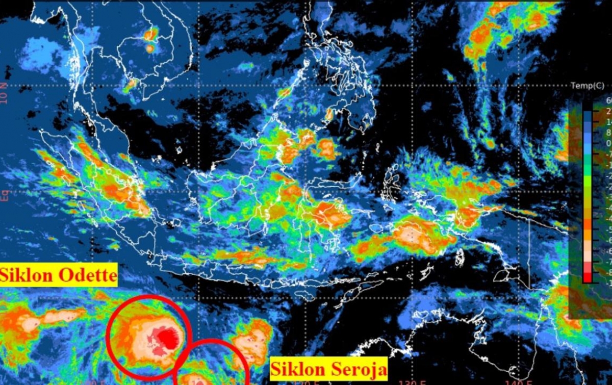 Selain Seroja, Waspadai Dampak Tidak Langsung Siklon Tropis Odette