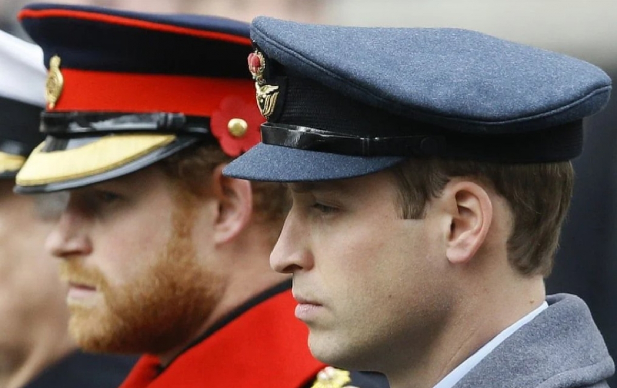 Pangeran Harry dan William Tidak Jalan Berdampingan dalam Pemakaman Sang Kakek
