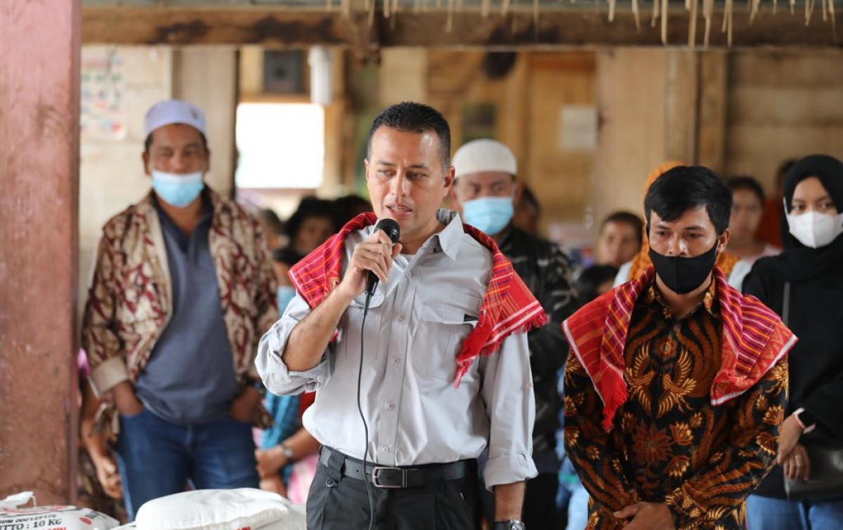 Ijeck Kunjungi Desa Terpencil di Kabupaten Karo