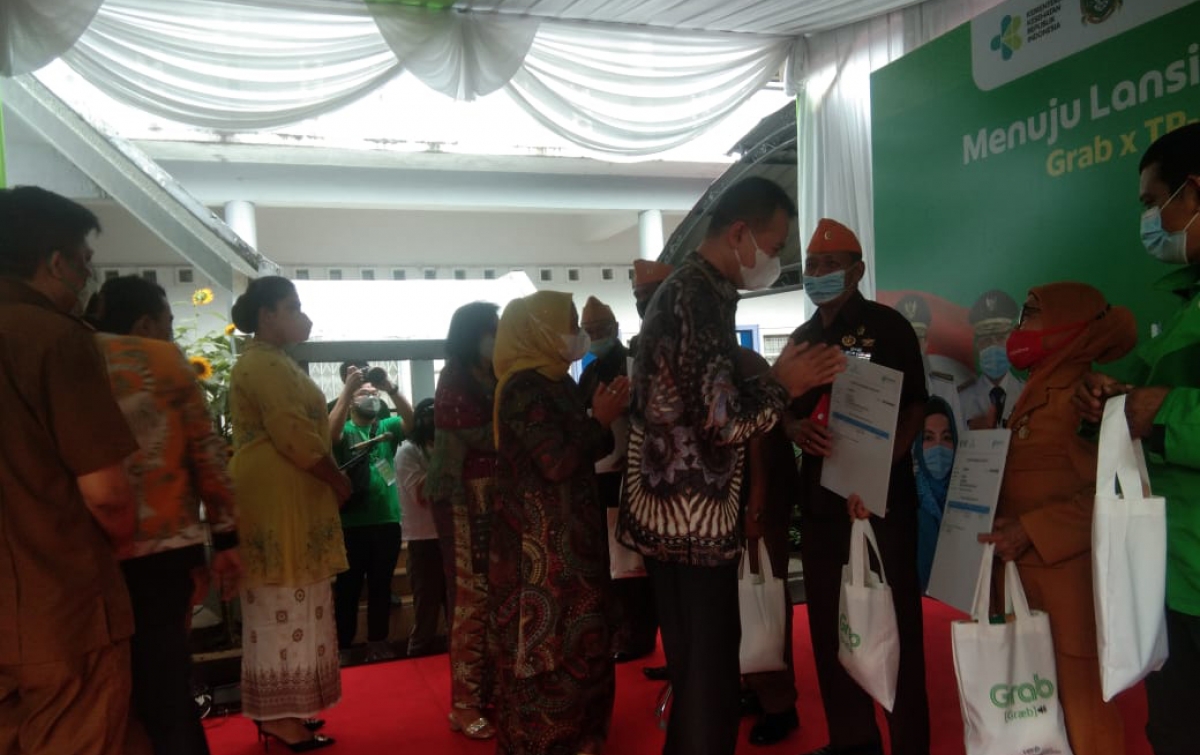 Terbanyak di Indonesia, TP PKK Provsu Vaksinasi Covid-19 untuk Lansia