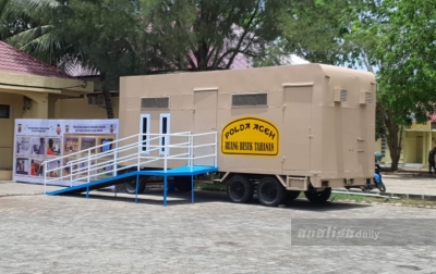 Mobil Dinas Bekas Untuk Besuk Tahanan Secara Online