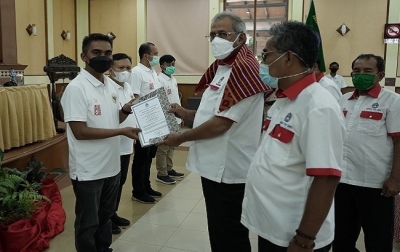 Theopilus Ginting Terpilih Sebagai Ketua Askab PSSI Karo