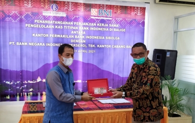 Bank Indonesia Perpanjang Kas Titipan di BNI Balige