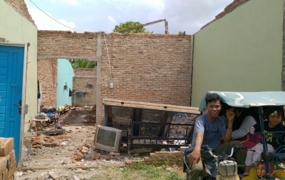 Puting Beliung Merusak Puluhan Rumah di Percut Sei Tuan