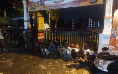 Terlibat Tawuran, 23 Remaja Diboyong ke Polsek Medan Barat
