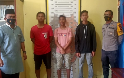 Tiga Pelaku Pelemparan Bus Ditangkap