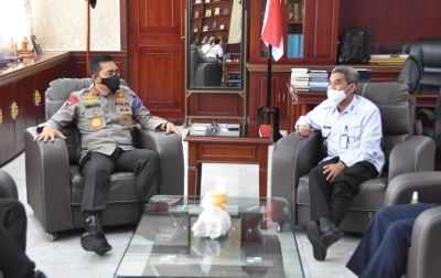 Irjen Kemenkumham Temui Kapolda Aceh, Bahas Pengawasan Napi Asimilasi