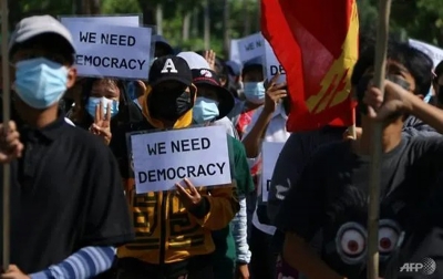 Kerusuhan Myanmar, 250.000 Orang Mengungsi