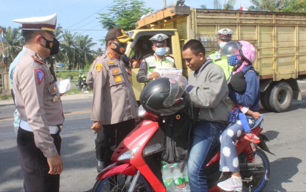 Polres Sergai Antisipasi Buruh yang Masuk ke Perbatasan