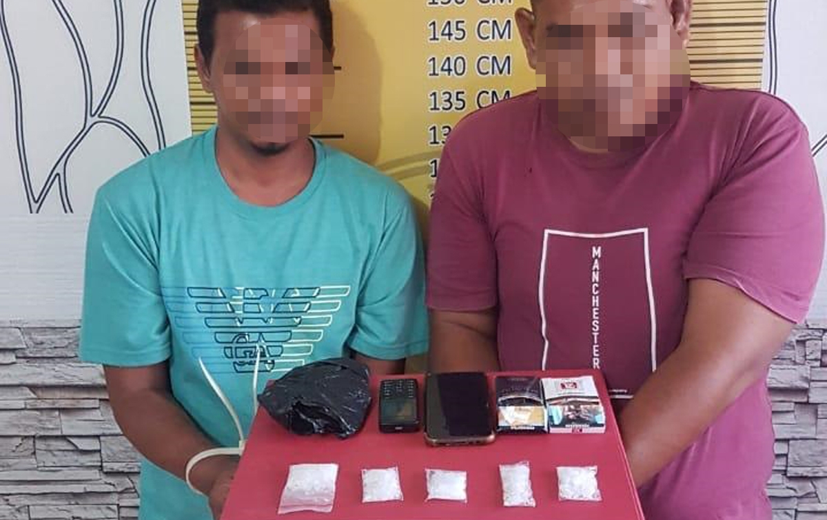 Dua Pengedar Sabu Ditangkap Polisi