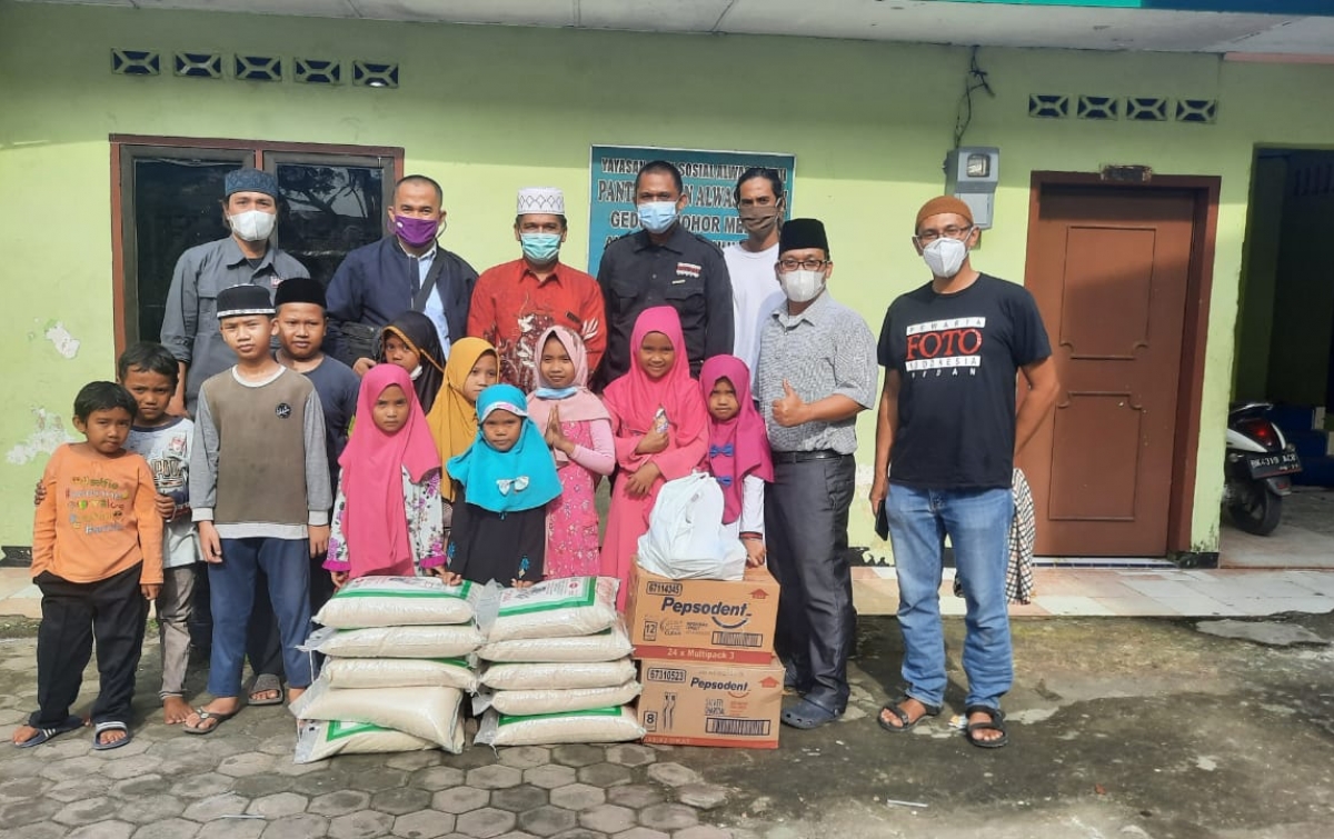 Ramadan Berbagi, PFI Medan-MTXL Salurkan Bantuan ke Panti Asuhan