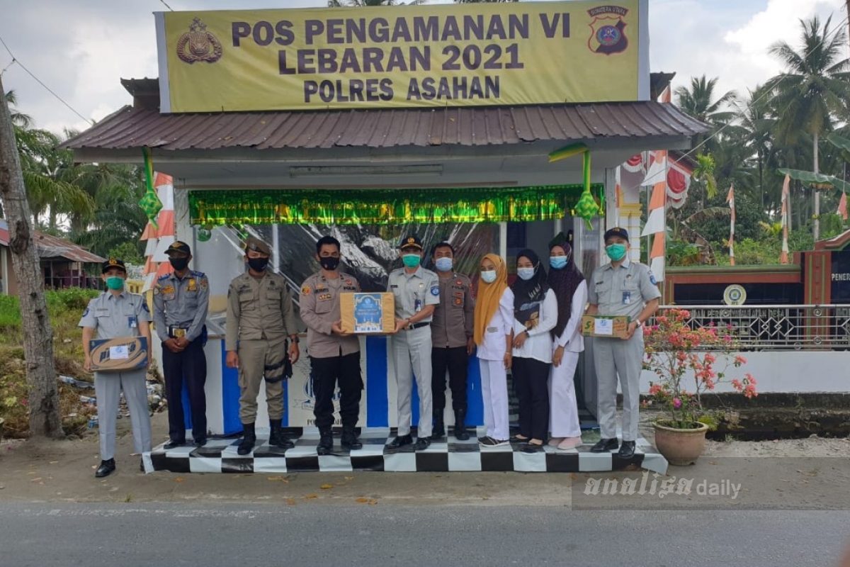 Jasa Raharja Perwakilan Kisaran Gelar Pam Lebaran