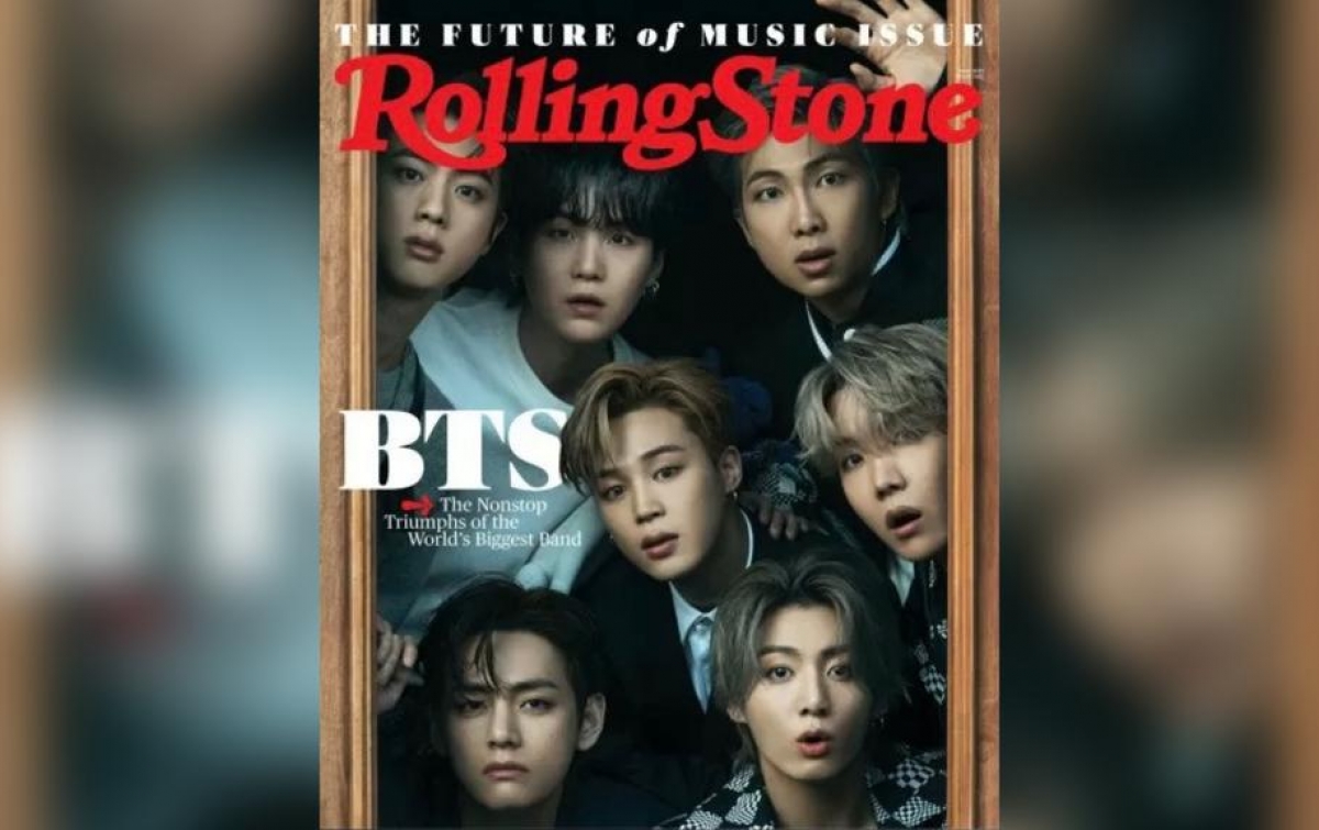 BTS Musisi Asia Pertama Tampil di Sampul Rolling Stone