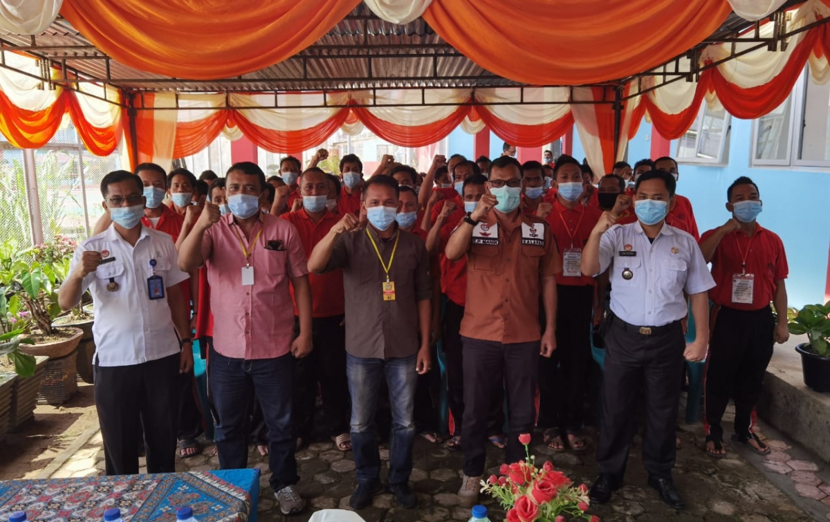 Lentera Pertiwi Sumatera Bangkitkan Rasa Nasionalisme WBP Lapas Siantar