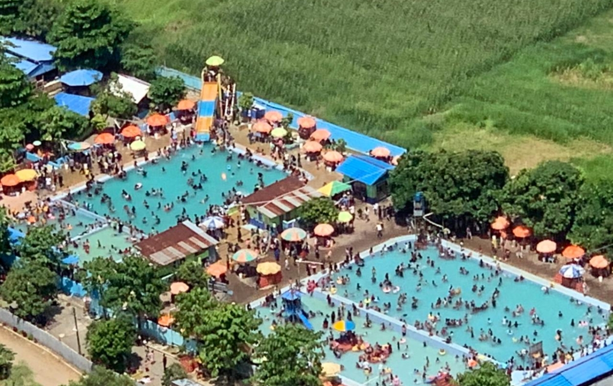 Terpantau Lewat Udara, 2 Tempat Wisata Ditutup