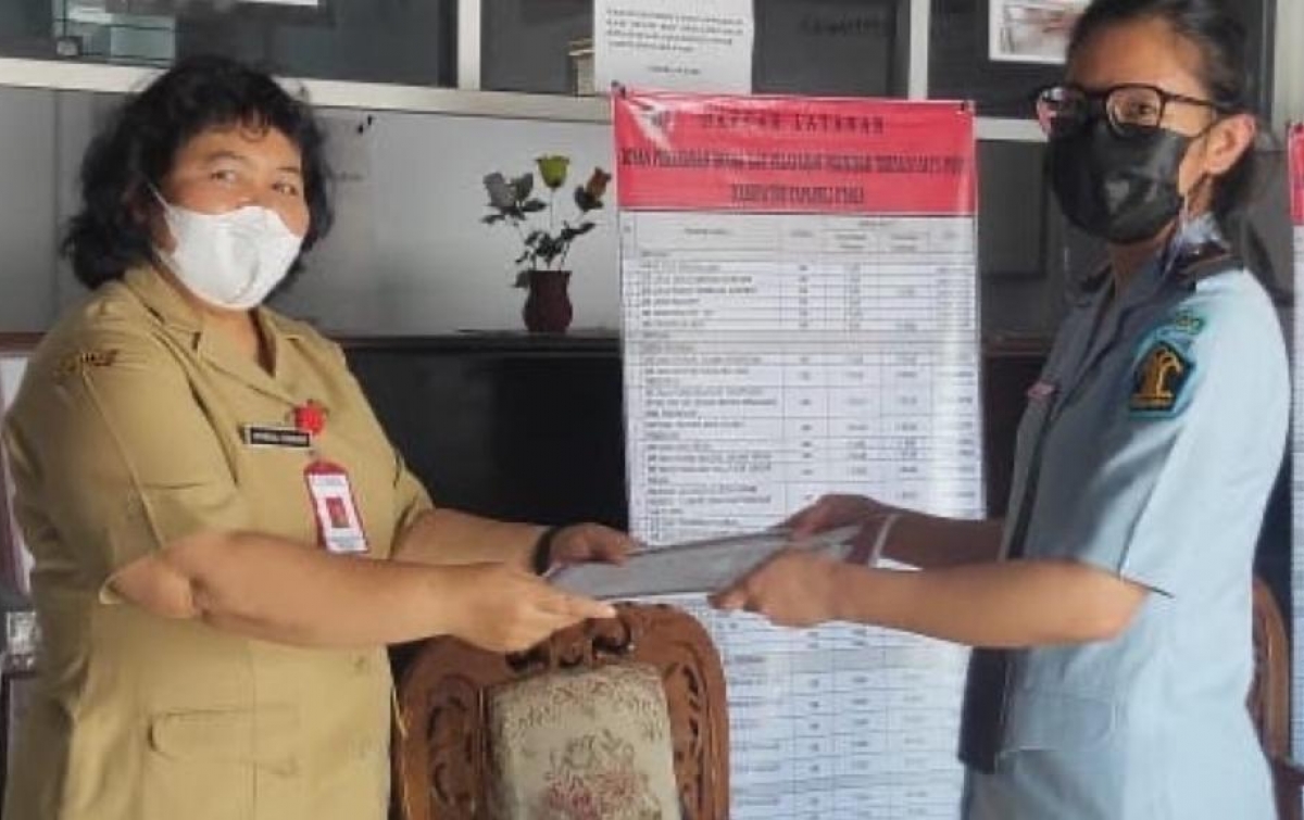 Lapas Siborongborong Terima Sertifikat Izin Operasional Klinik Layanan Kesehatan