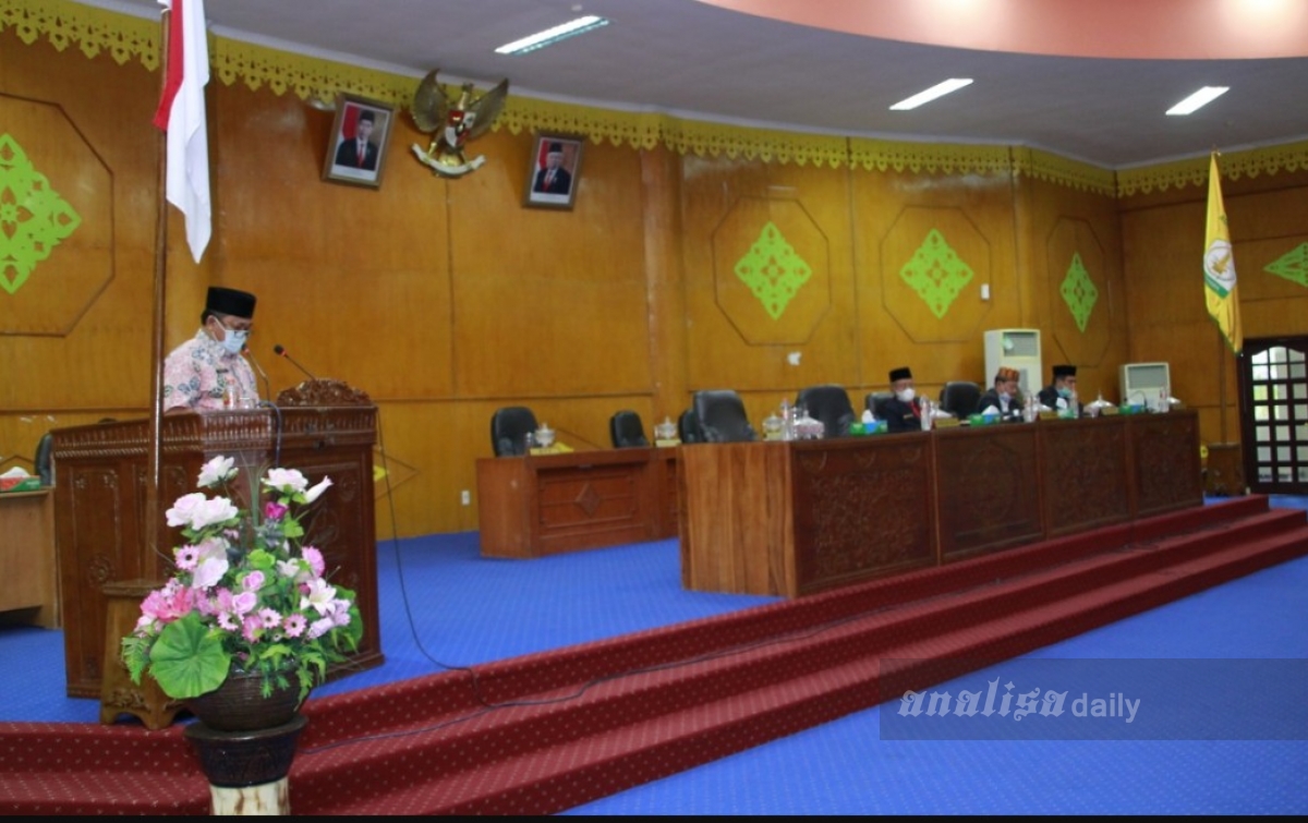 Dewan Terima LKPj Bupati Aceh Tamiang 2020