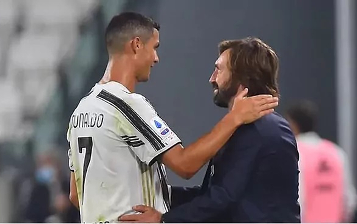 Ronaldo Kepada Pirlo: Terima Kasih Maestro