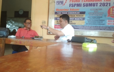 FSPMI Sumut Buka Posko Pengaduan THR 2021, Ini Call Center-nya