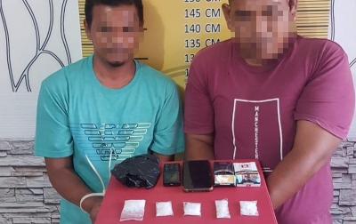 Dua Pengedar Sabu Ditangkap Polisi