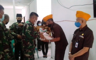 Kolonel Inf Arie Tri Hedhianto: Pemberian Tali Asih Sebagai Rangka Silaturahmi