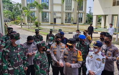Pangdam I/BB dan Wakapolda Sumut Cek Lokasi Karantina WNI