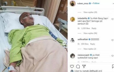 Komedian Sapri Pantun Meninggal Dunia