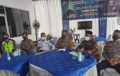 Berikut Daftar Jalan yang Disekat Polrestabes Medan