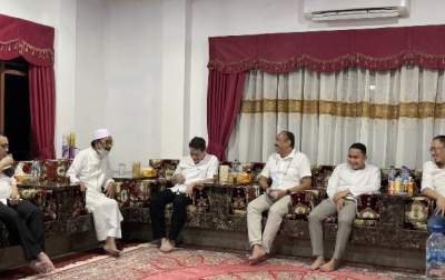 Aspidsus dan Aswas Kejatisu Minta Petuah Syech KH Ali Akbar Marbun