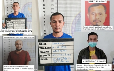 Petugas Disiram Air Cabai, Lima Tahanan Kabur