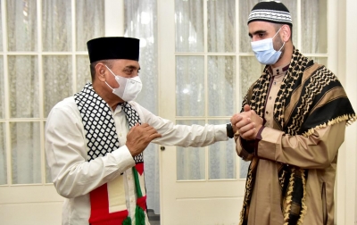 Gubsu Sambut Baik Kunjungan Imam Palestina Syech Mahmoud