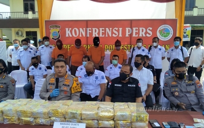 Polrestabes Medan Ungkap Jaringan Narkotika Internasional, Sita 40 Kg Sabu