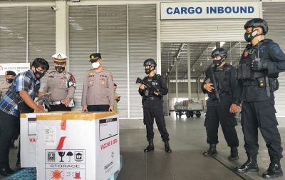 560 Vial Vaksin Covid-19 Tiba di KNIA