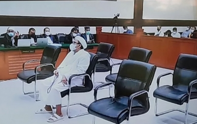 Rizieq Shihab Divonis Denda Rp 20 Juta Kasus Kerumunan
