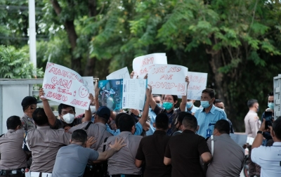 Gandeng Gegana Brimob, PLN UIW Sumut Simulasi Tanggap Darurat