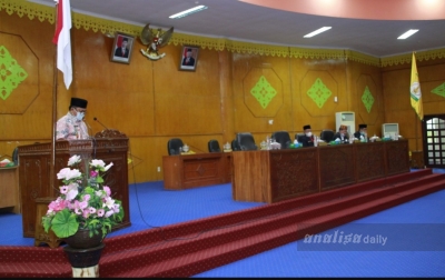 Dewan Terima LKPj Bupati Aceh Tamiang 2020