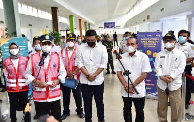 Menhub Bahas LRT dan BRT saat di Medan