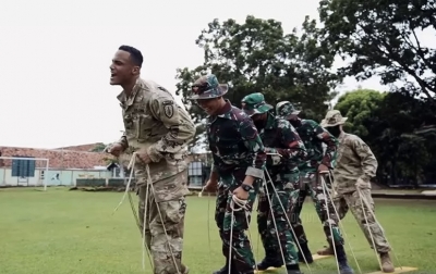 Latihan Bersama, Prajurit AS Terkesan dengan Keramahan TNI