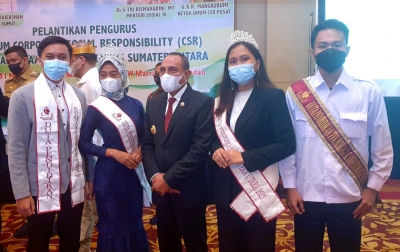 Lantik Pengurus CSR Kesos Sumut,  Sejumlah Duta Pendidikan Ucapkan Terima Kasih Kepada Gubsu