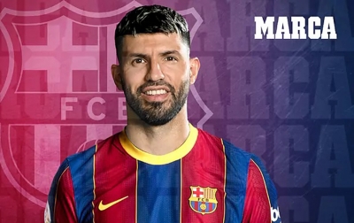 Aguero Resmi Berseragam Barcelona Hingga 2023
