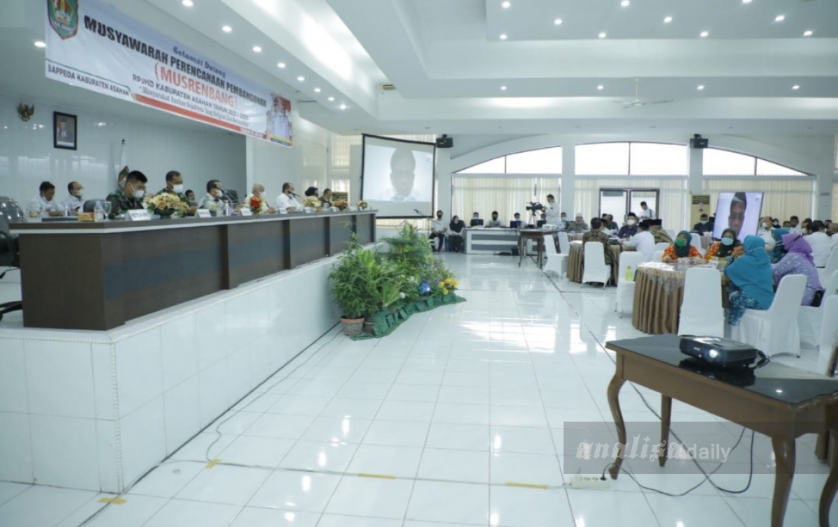 Pemkab Asahan Gelar Musrenbang RPJMD Tahun 2021-2026
