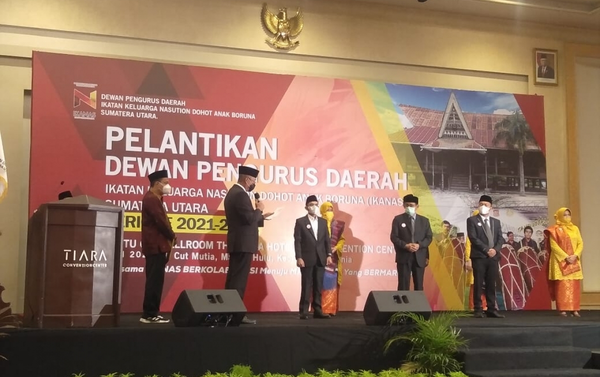DPD IKANAS Sumatera Utara Periode 2021-2025 Resmi Dilantik