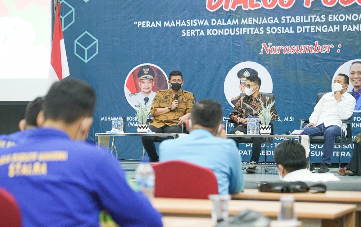BEM Nusantara Gelar Dialog Publik Hadirkan Wali Kota Medan dan Ketua KNPI Sumut