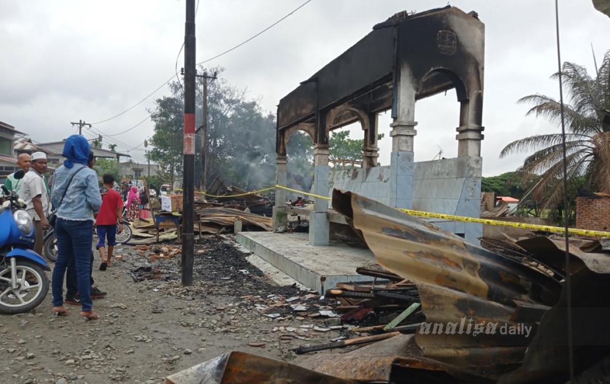 Kebakaran Hanguskan 10 Bangunan di Aceh Tamiang