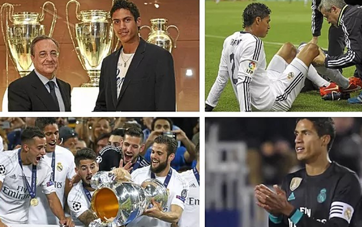 Real Madrid Berharap Tidak Kehilangan Raphael Varane