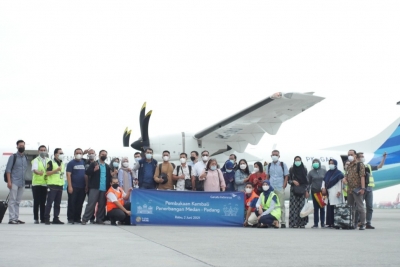Garuda Indonesia Kembali Buka Rute Medan-Padang