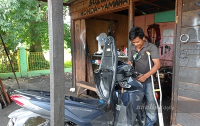 Difabel Tangguh yang Belajar Hingga ke Kampung Presiden Jokowi