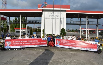 Serikat Pekerja Pertamina UPms I Tolak Subholding Shipping