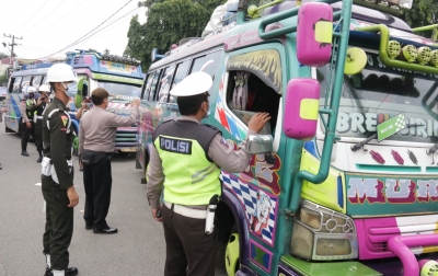 Penyekatan Pintu Masuk ke Medan untuk Antisipasi Penyebaran Covid-19