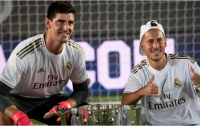 Courtois Yakin 100 Persen Eden Hazard Bertahan